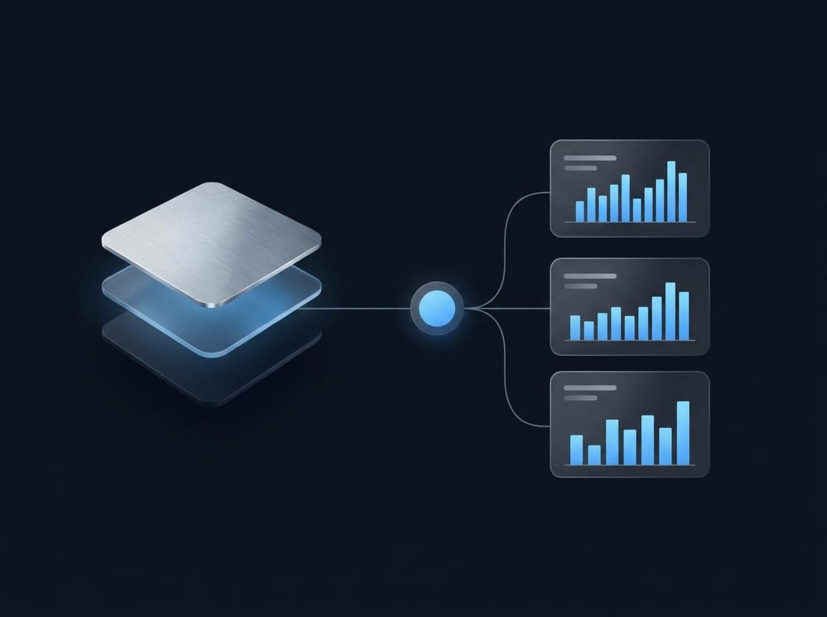 One governed metric feeding every dashboard
