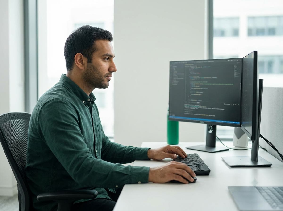 Analysts monitoring threats in a security operations center